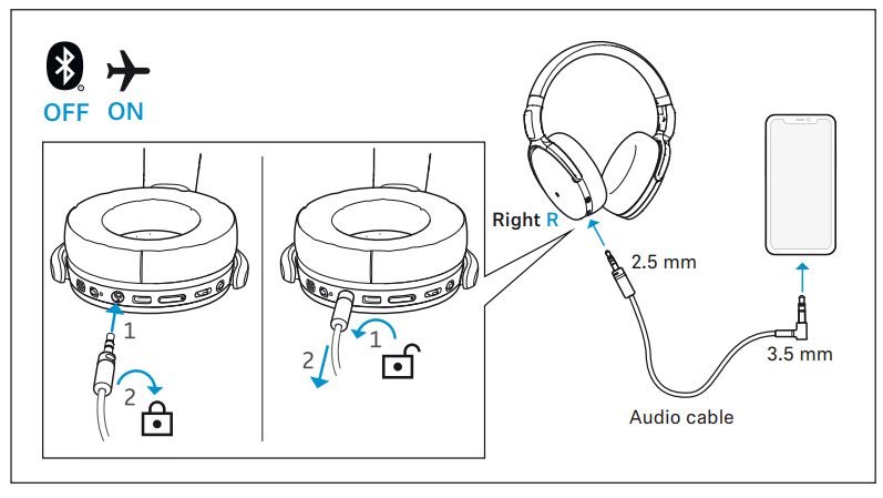 Sennheiser HD 450BT Headphones SEBT4-usage-r