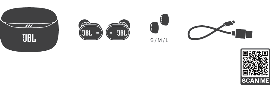 JBL Tune Buds 2 Earphones-box
