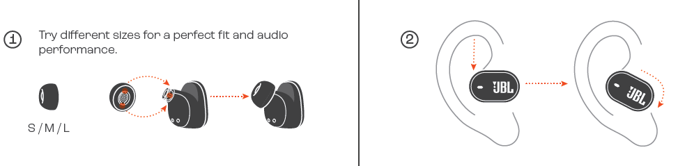 JBL Tune Buds 2 Earphones-weAR