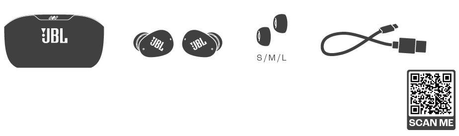 JBL Wave Buds 2 Earphones-box