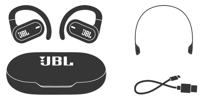JBL Soundgear Sense Earphones-IN THE BOX