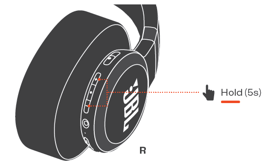 JBL Live 770NC Headphones-FACTORY RESET