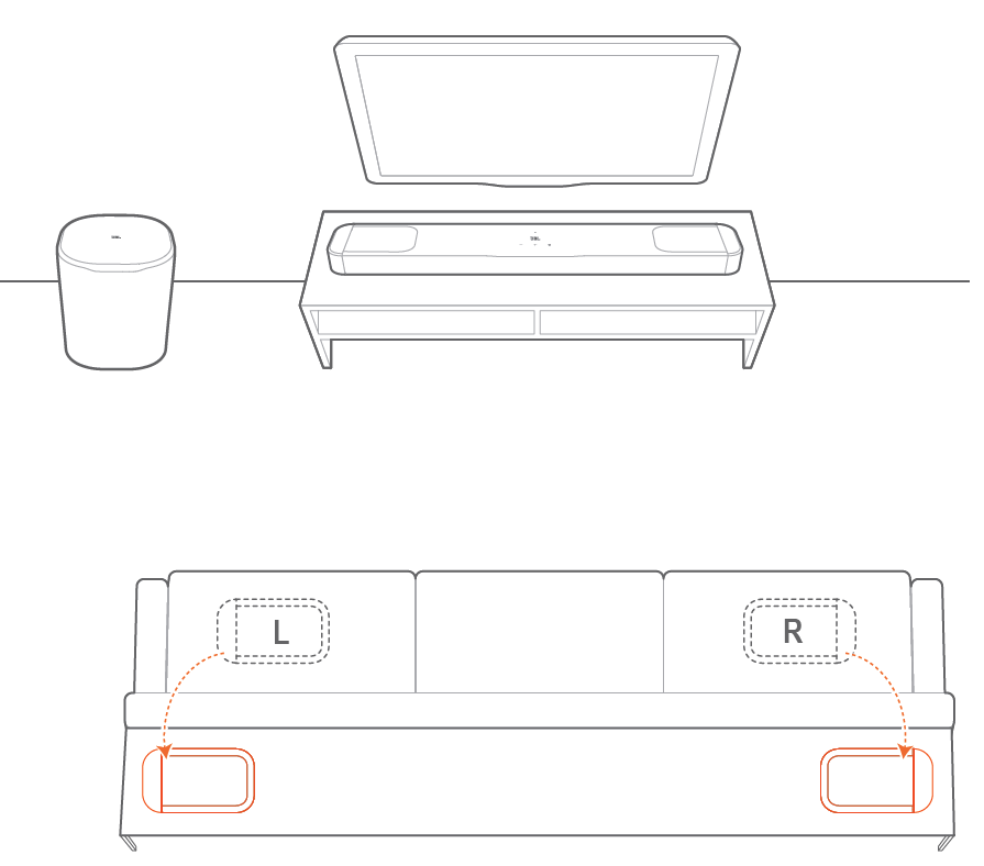 JBL Speaker Bar 1000MK2-SETUP-J