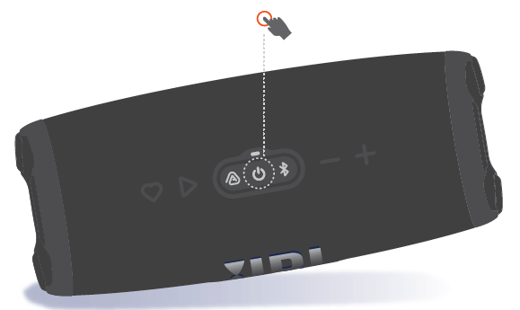JBL Speaker Charge 5-POWER ON