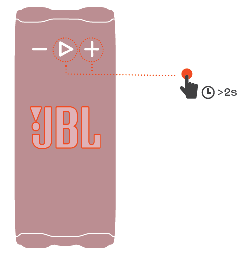 JBL Grip Speaker-FACTORY RESET