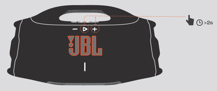 JBL Boombox 4 Speaker-FACTORY RESET