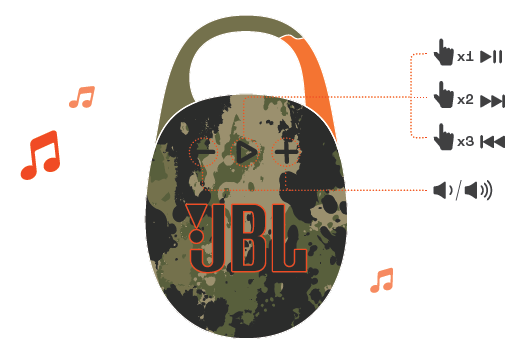 JBL Clip 5 Speakers-PLAY