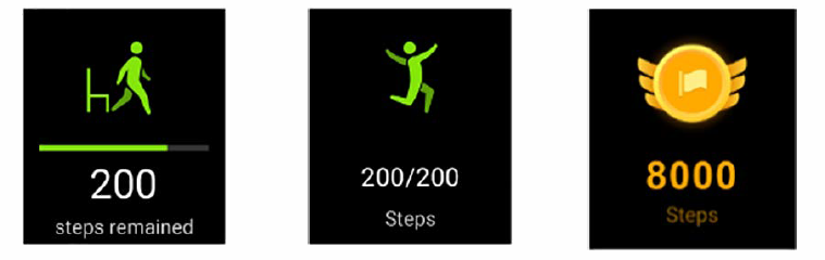AEAC Smart Watch-Step and Exercise Reminder