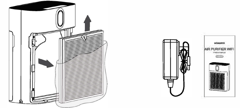 Morento Air Purifier HY4866-ACCESSORIES