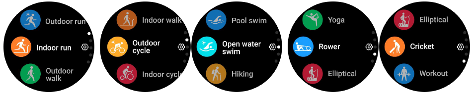 Loddery Smart Sports Watch ID217-veryfit app.