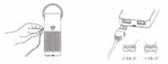 pure enrichment PUREZONE MINI PORTABLE AIR PURIFIER-USE-B