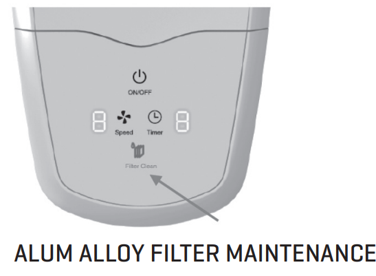 Sharper Image IONIC COMFORT QUADRA AIR PURIFIER-maintainance