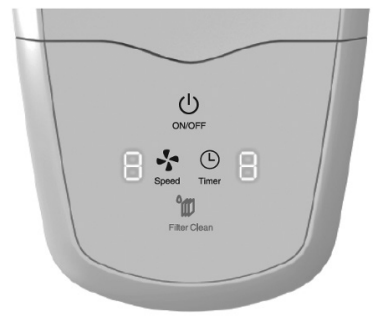Sharper Image IONIC COMFORT QUADRA AIR PURIFIER-setup