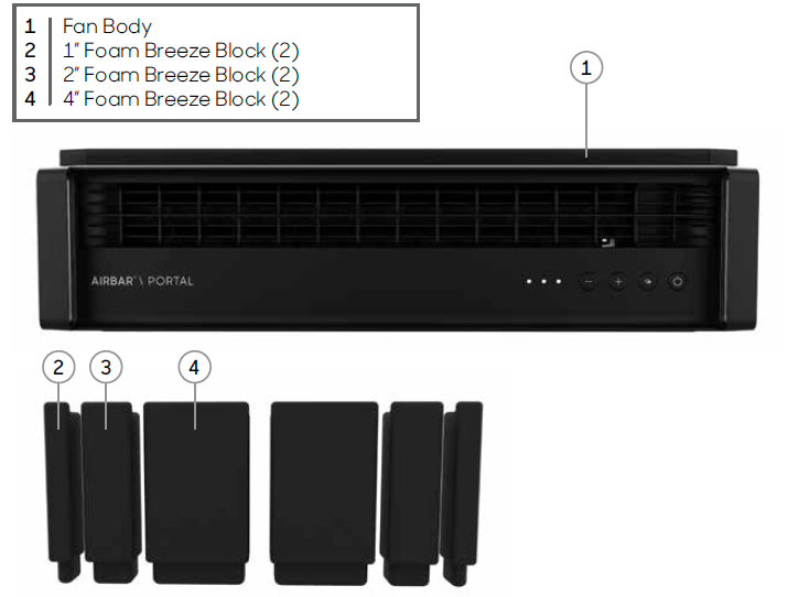 Sharper Image PORTAL Window Fan-INFORMATION
