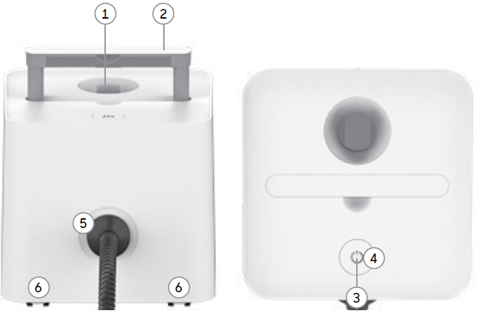 Sharper Image CANISTER STEAM CLEANER SI-380-UNIT FEATURES & ACCESORIES