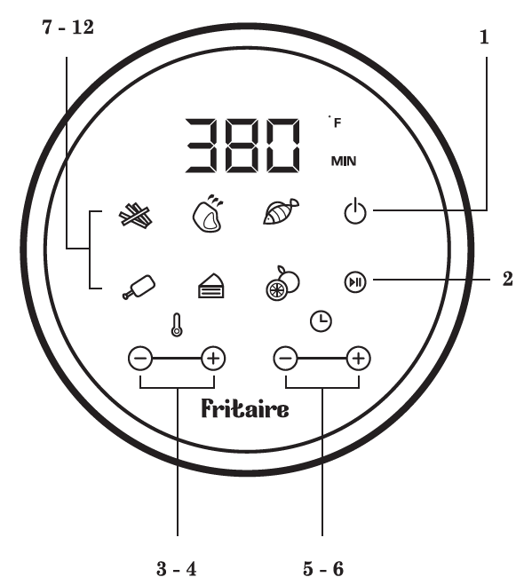 Fritaire Air Fryer-USING FRITAIRE