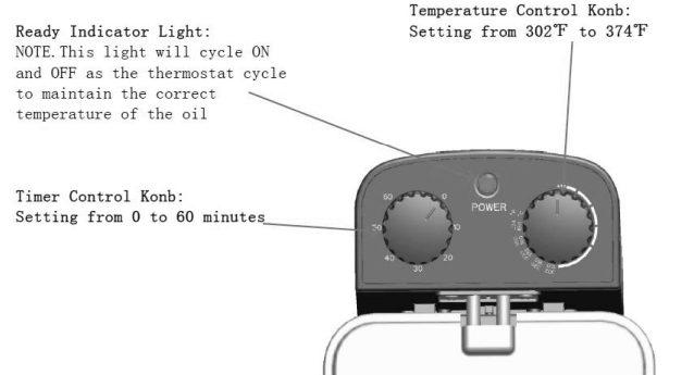 costway Deep Fryer EP24459US-CONTROL