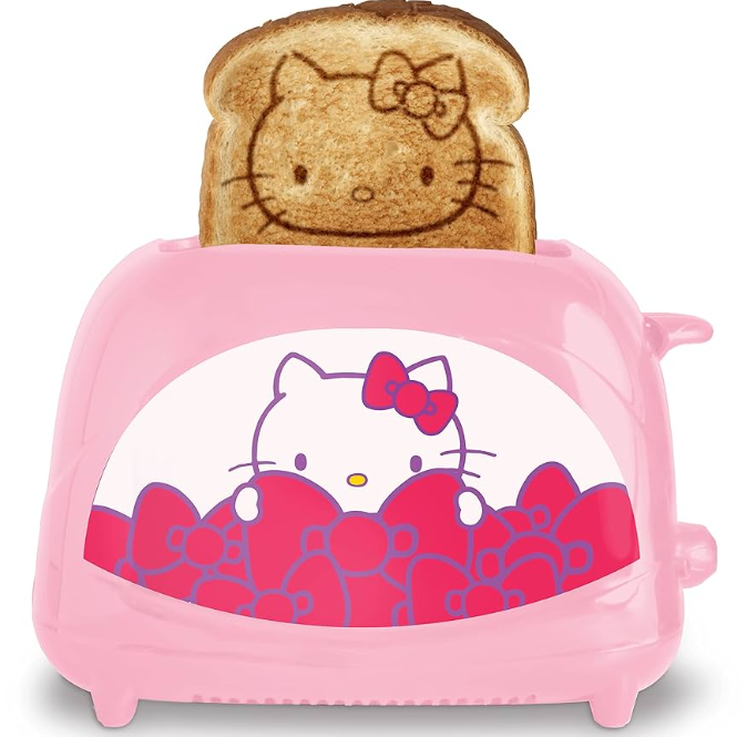 UNCANNY BRANDS Hello Kitty Two-Slice Toaster-PRODUCT