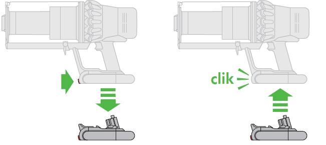 Dyson Outsize Vacuum Cleaner-battery