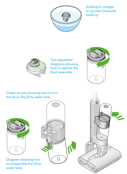 Dyson WashG1 Wet Floor Cleaner-maintainance-c