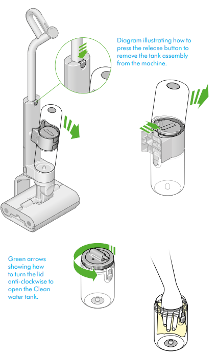 Dyson WashG1 Wet Floor Cleaner-maintainance-k