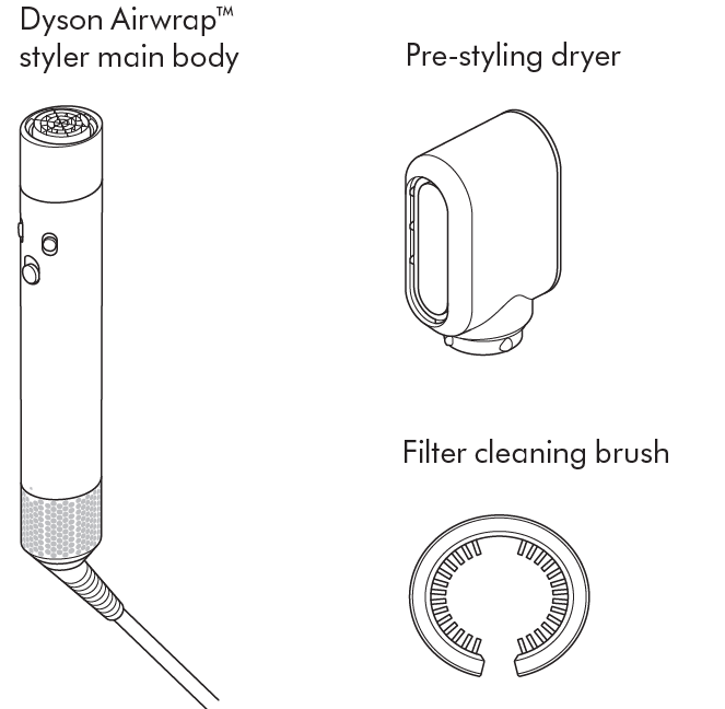 Dyson Airwrap Multi-Styler-In the box