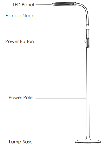 Aukey 12W Floor Lamp-product-b