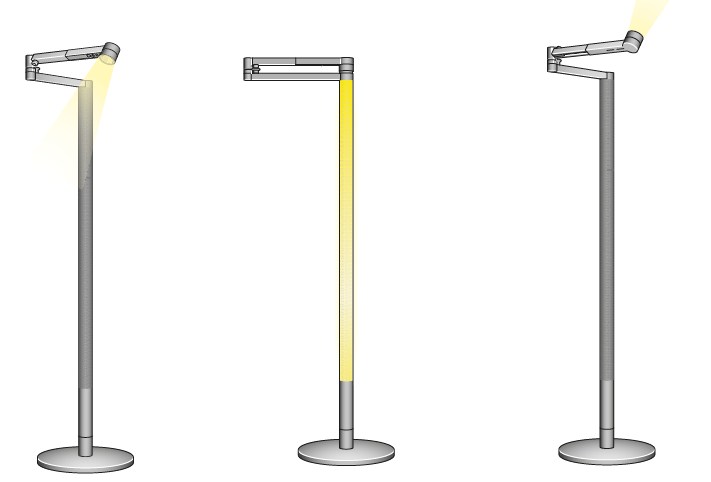 Dyson Solarcycle Morph Light-Positioning your light