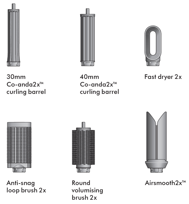Dyson Airwrap Coanda2x Multi-Styler and Dryer-In the box A
