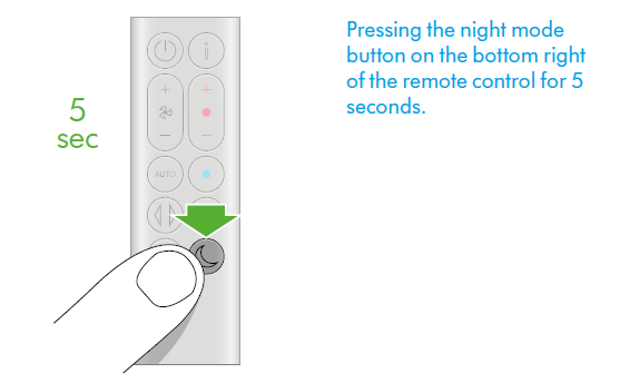 Dyson Purifier Hot+Cool HP07-Resetting