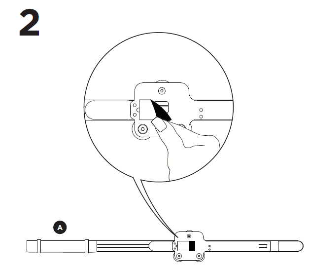 Dyson CSYS Desk Lamp-installation B