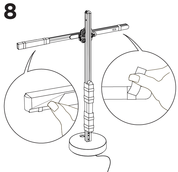 Dyson CSYS Desk Lamp-installation H