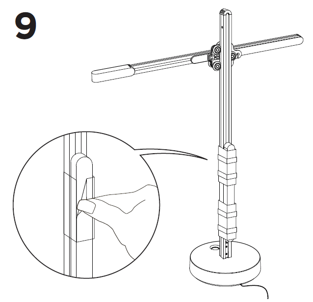 Dyson CSYS Desk Lamp-installation I