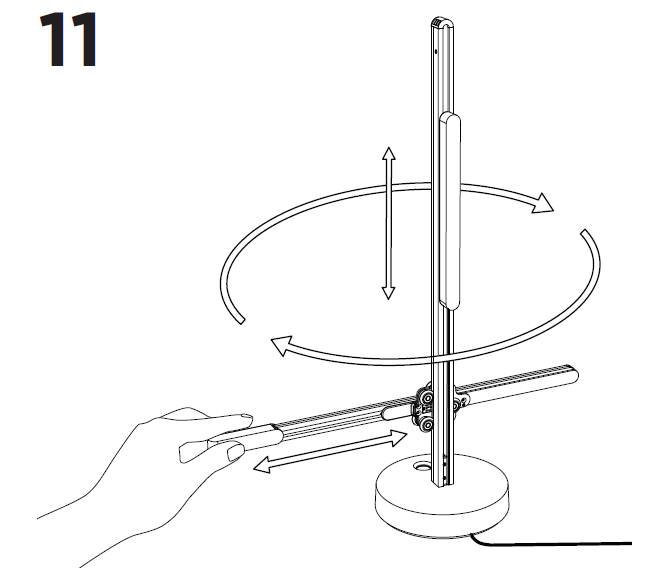 Dyson CSYS Desk Lamp-installation K