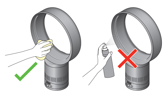 Dyson Cool CF1 Fan-Cleaning your machine