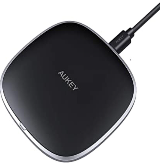 aukey Graphite Lite Q 10W Wireless Fast Charger-PRODUCT