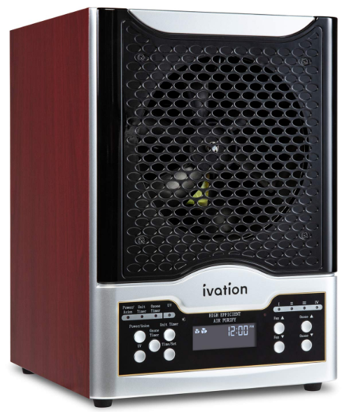 ivation Digital Ozone Air Purifier With HEPA Filter-PRODUCT