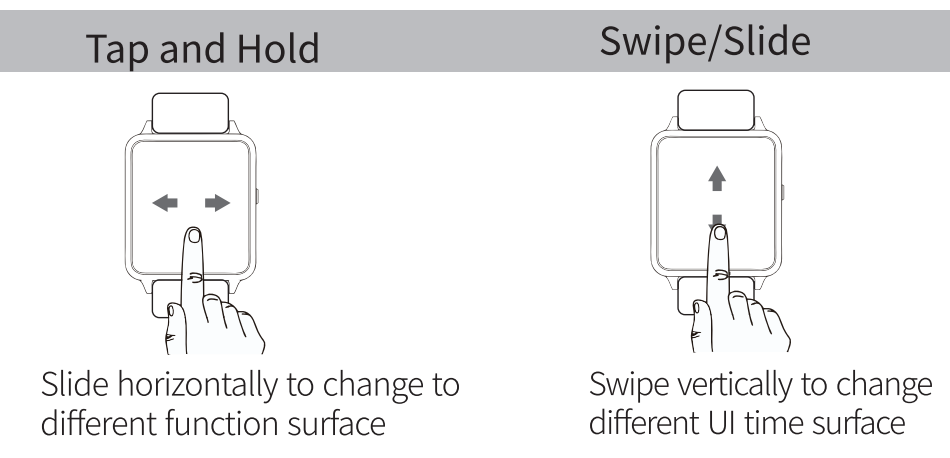 maxtop T11 Smart Watch-START-G