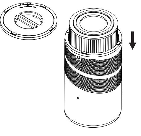 Olixis JHQ-D22-WT Air Purifier-operation-d