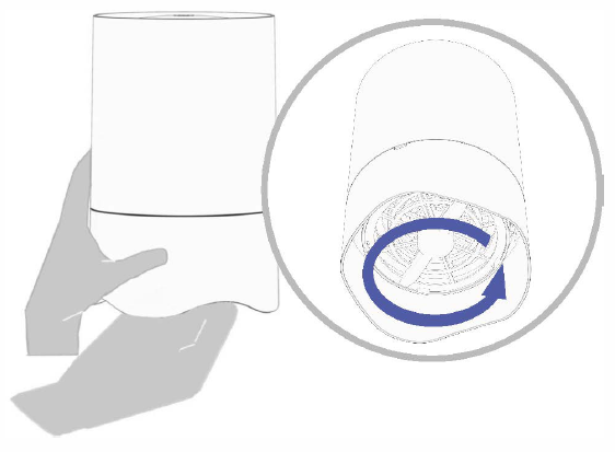 Rosekm HEPA Air Purifier AP001R-MAINTENANCE
