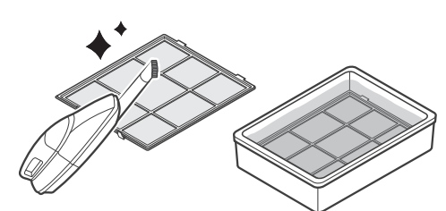 Winix Air Purifier 5510-cleaning filters