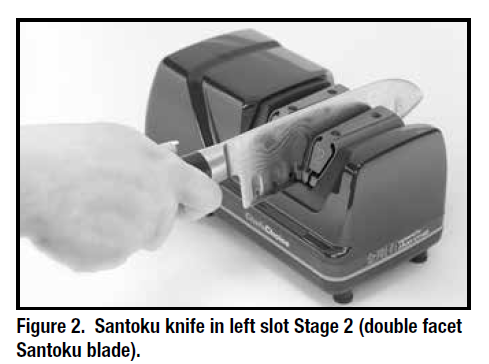 Chef's Choice Sharpener For Asian Knives 316-understanding-use