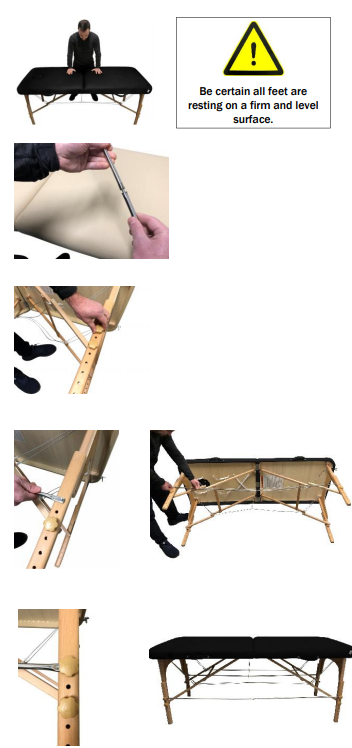 Sierra Comfort Portable Massage Table-use-a