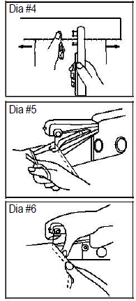 Singer Handheld Sewing Machine-Directions for Use A