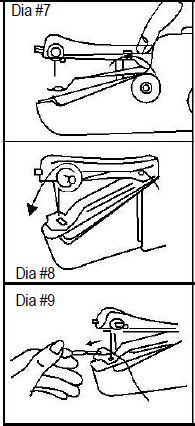Singer Handheld Sewing Machine-Directions for Use B