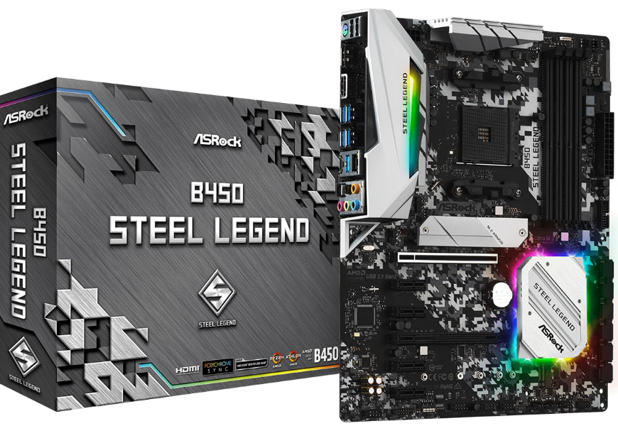 Asrock B450 Steel Legend-product