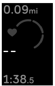 Fitbit Charge 3 Fitness Tracker-Heart-rate signal missing