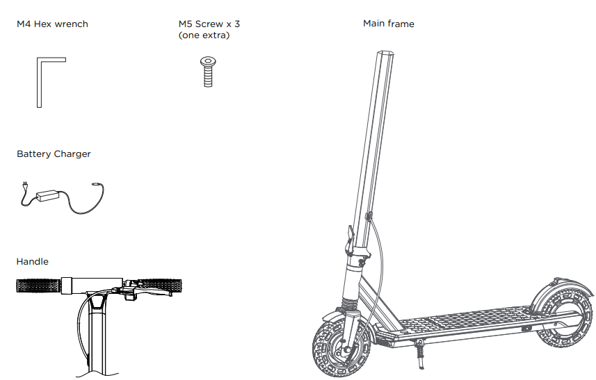 G Cycle L8 Pro Electric Scooter-box