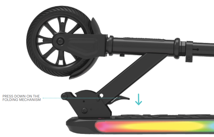 Jetson Omega Electric Scooter-assembly-b