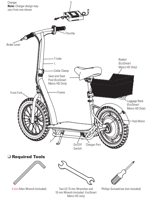 Razor EcoSmart Metro HD SUP Scooter-product-a